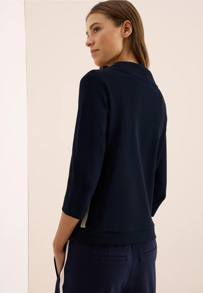 CECIL Sweater with Side Piping