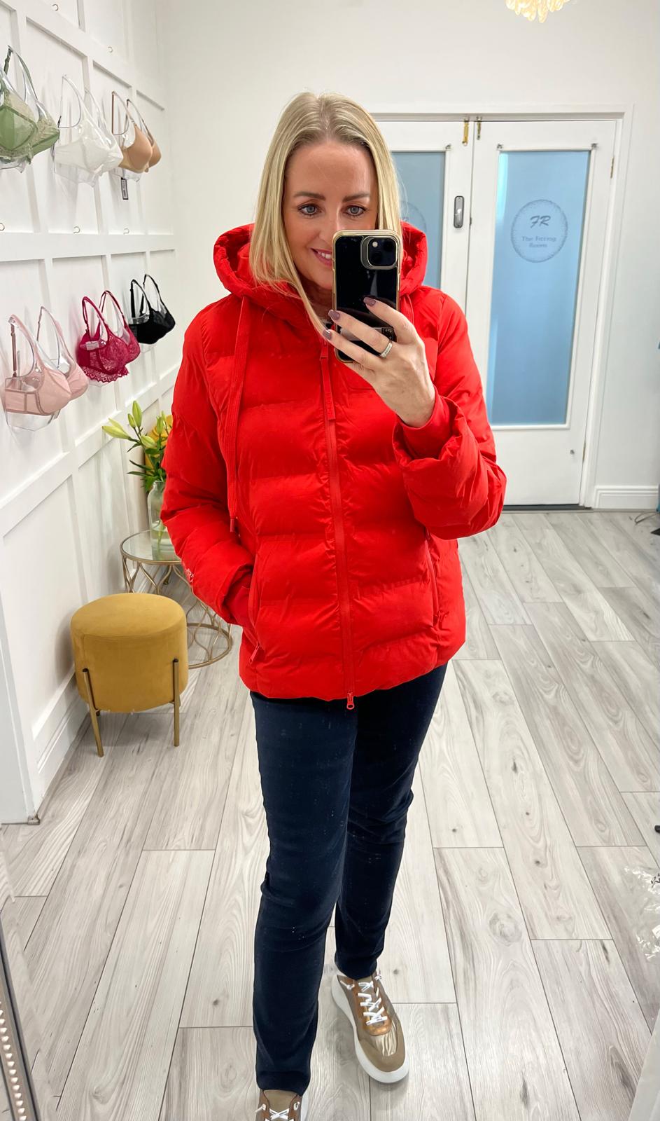 CECIL Padded Jacket (Pumkin Orange)