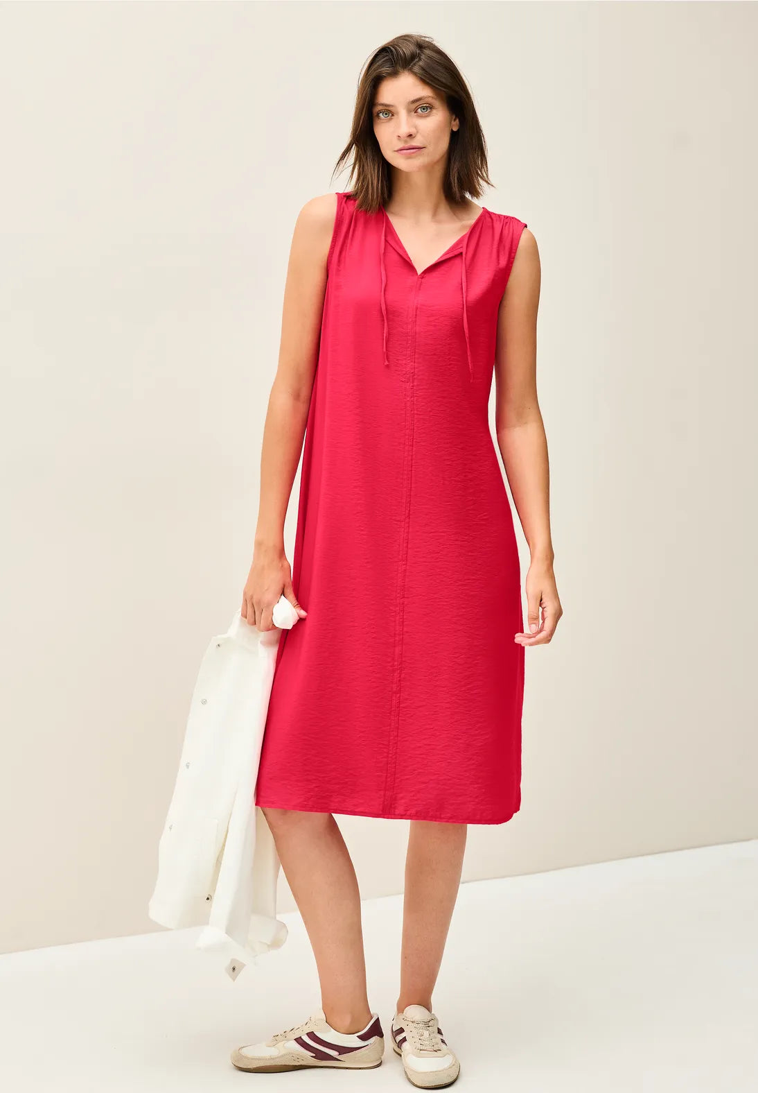CECIL Sleeveless Dress(Apple Red)