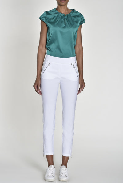 Robell Nena Trousers 09(White 10) were 75 now 37.50