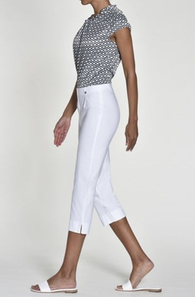 Robell Marie 07 Cropped Trouser (WHITE10) were 63 now 31.50