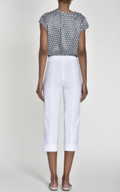Robell Marie 07 Cropped Trouser (WHITE10) were 63 now 31.50