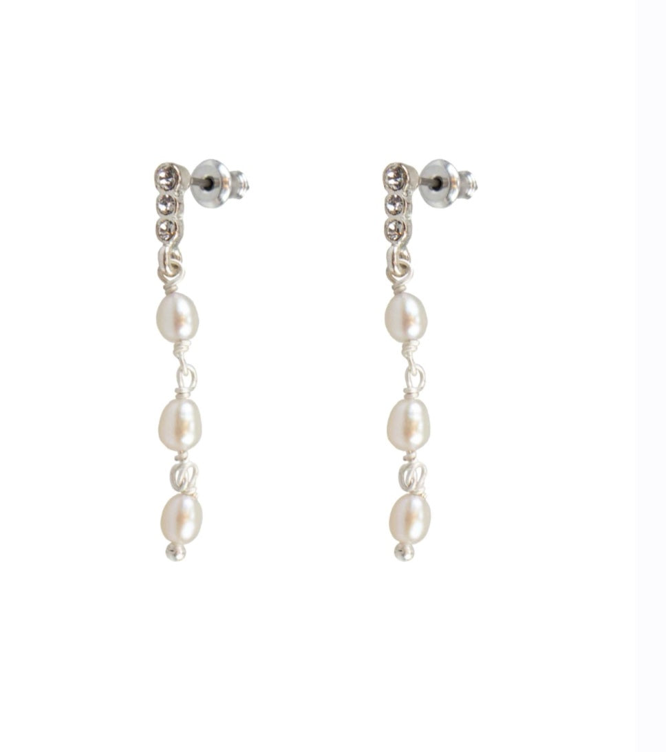 Lily Earrings (Silver) WERE 44 NOW 25
