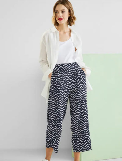 Street One Loose Fit Viscose Pants